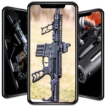 gun wallpapers android application logo